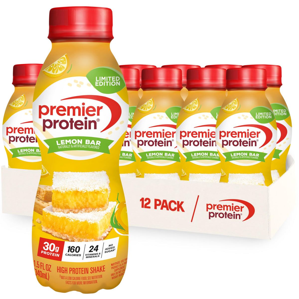 Premier Protein 30g High Protein Shake, Chocolate Peanut Butter, 12 Pack