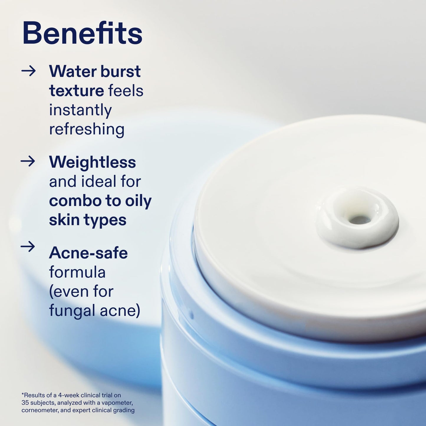 Skinfix Balancing Cleanse + Moisturize Set with Hyaluronic Acid - Includes Mini Ceramide + Ectoin Gentle Gel Cleanser (1.5 fl oz) & Mini Barrier Balancing Water Cream (0.5 fl oz) - Vegan, Cruelty Free